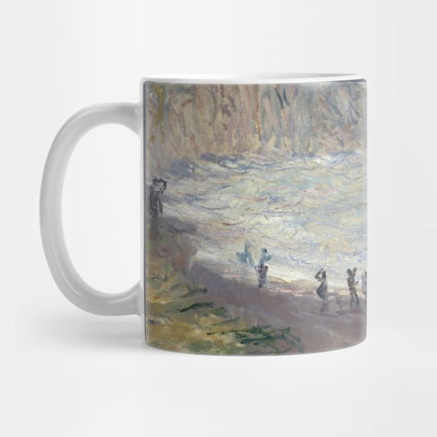 Heavy Sea at Pourville - Claude Monet by KargacinArt